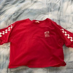 vans crop top (M)